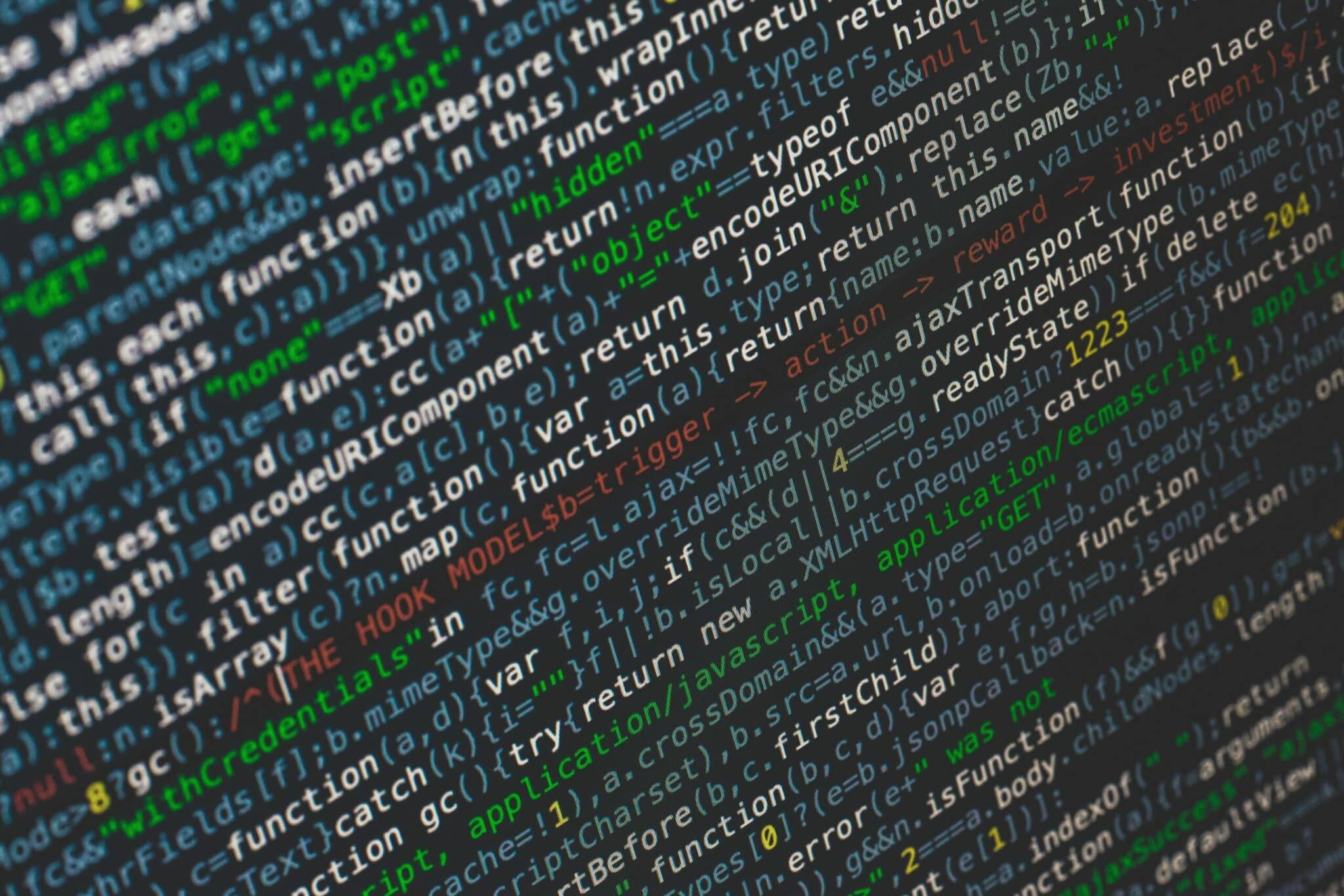 image of algorithmic code